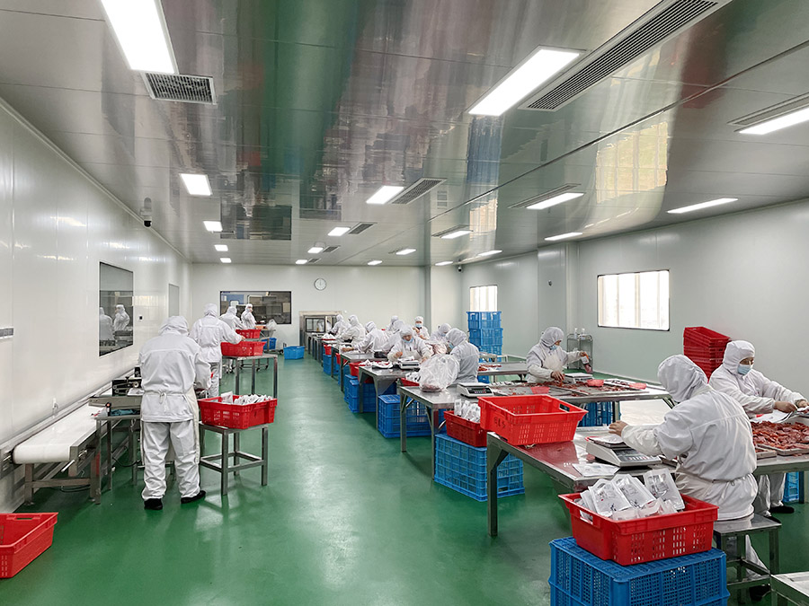 肉脯及烤肠生产净化车间