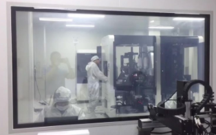 净化车间参观，电子雾化窗户，雾化调光玻璃，保护隐私